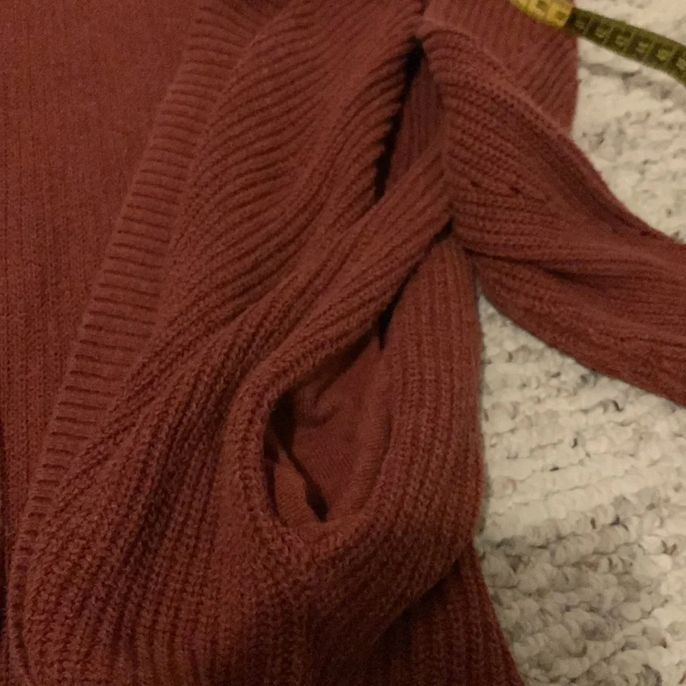 Orange/ Red AEO cardigan - Picture 5 of 6
